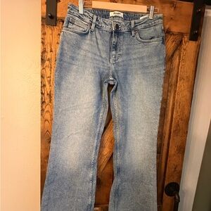 Wide Leg Denim Jeans Bailey High Rise